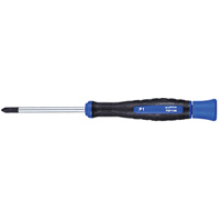 Tournevis Phillips de pr&eacute;cision, #00, 5" l, Prise Coussin&eacute;e Seaboard Timber Mart