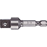 Adaptateur et rallonge, 1/4" Prise, Dimension m&acirc;le 3/8", Sph&eacute;rique, 2" lo Seaboard Timber Mart