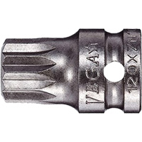Embout &agrave; ins&eacute;rer, Triple carr&eacute;, 5 x 3/4" lo, Prise 1/4" Seaboard Timber Mart