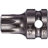 Embout &agrave; ins&eacute;rer, Triple carr&eacute;, 5 x 1" lo, Prise 3/8" Seaboard Timber Mart
