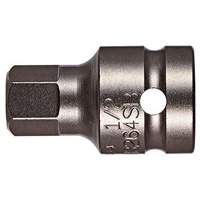 Embout &agrave; ins&eacute;rer, Hexagonale, 6 mm x 1-1/2" lo, Prise 1/2" Seaboard Timber Mart