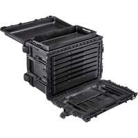 Gen 2 Mobile Tool Chest, 24" W, 6 Drawers, Black Seaboard Timber Mart