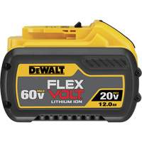 FlexVolt&reg; Max Battery, Lithium-Ion, 20 V/60 V, 12 Ah Seaboard Timber Mart