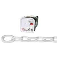 System 3 Anchor Lead Proof Coil Chain, Low Carbon Steel, 5/16" x 75' (22.9 m) L, Grade 30, 1900 lbs. (0.95 tons) Load Capacity Seaboard Timber Mart