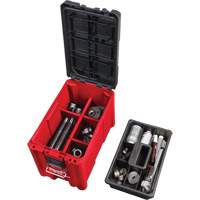 Coffre &agrave; outils compact Packout, 10" x 16-1/5" x 13", Noir/Rouge Seaboard Timber Mart