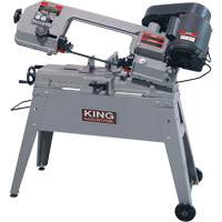 Metal Cutting Band Saw, Horizontal/Vertical, 5" Round and 4-1/2" x 6" Rectangular Cutting Capacity Seaboard Timber Mart