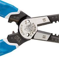 Klein-Kurve&reg; Heavy-Duty Wire Stripper, Cutter & Crimper Multi-Tool, 8-1/4" L, 8 - 20 AWG Seaboard Timber Mart