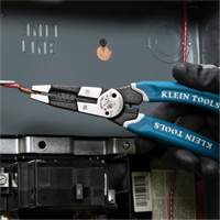Klein-Kurve&reg; Heavy-Duty Wire Stripper, Cutter & Crimper Multi-Tool, 8-1/4" L, 8 - 20 AWG Seaboard Timber Mart