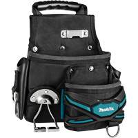 Pochette tout usage pour couvreur TH3, Porte-outil multiple, Cuir/Polyester/Polypropyl&egrave;ne, 2 Poches Seaboard Timber Mart