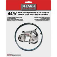 Band Saw Blade, Bi-Metal, 44-7/8" L x 1/2" W x 0.02" Thick, 10-14 TPI Seaboard Timber Mart