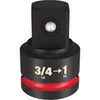 Shockwave Impact Duty Drive Adapter, Impact, 3/4" Drive, 1" Socket, 2.48" L Seaboard Timber Mart