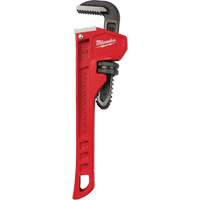 Pipe Wrench, 1" Jaw Capacity, 8" Long, Powder Coated Finish Seaboard Timber Mart