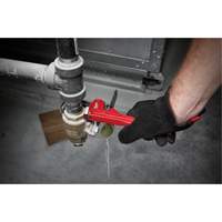 Pipe Wrench, 1" Jaw Capacity, 8" Long, Powder Coated Finish Seaboard Timber Mart