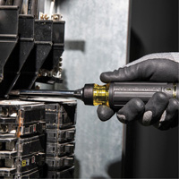 15-in-1 Multi-Bit Ratcheting Screwdriver, 8-3/4" L, Cushion Grip Handle Seaboard Timber Mart