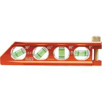 ACCU-BEND Level, 6.25" L, Aluminum, 1, Non-Magnetic Seaboard Timber Mart