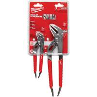 6" & 10" Comfort Grip Straight Jaw Pliers Set, 2 Pieces Seaboard Timber Mart