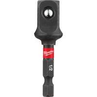Shockwave Impact Socket Adapter, 1/4" Drive Size, 1/2" Male Size, Ball, 2" L Seaboard Timber Mart