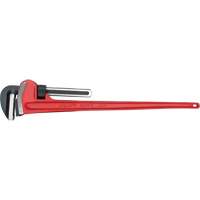 Pipe Wrench, 6" Jaw Capacity, 48" Long, Powder Coated Finish, Ergonomic Handle Seaboard Timber Mart