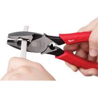 Comfort Grip High Leverage Lineman's Pliers with Crimper Seaboard Timber Mart