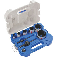 Jeu de scies-cloches bim&eacute;talliques pour plombier, 9 morceaux Seaboard Timber Mart