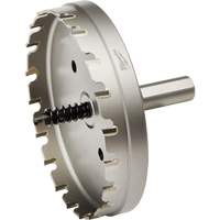 One-Piece Carbide Hole Cutters, 4", 3/16" Depth of Cut Seaboard Timber Mart