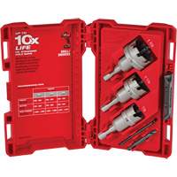 One-Piece Carbide Hole Cutter Set, 4 Pieces, Carbide Seaboard Timber Mart