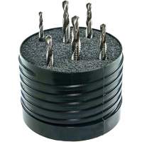 Drillco&reg; Combined Tap & Drill Set, 6 Pieces, High Speed Steel Seaboard Timber Mart
