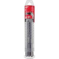 MX4 4-Cutter Rotary Hammer Drill Bit Kit, 6 Pieces, Carbide Seaboard Timber Mart