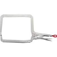 Torque Lock Locking Pliers with Deep Jaws, 18" Length, C-Clamp Seaboard Timber Mart