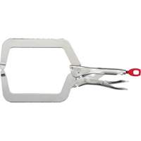 Torque Lock Locking Pliers with Deep Jaws, 9" Length, C-Clamp Seaboard Timber Mart