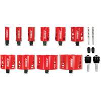 Ensemble de scie-cloche bim&eacute;tallique pour &eacute;lectricien, 16 morceaux Seaboard Timber Mart