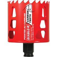 Wood & Metal Hole Saw, 2-3/4", 2-3/8" Depth of Cut, Carbide Seaboard Timber Mart