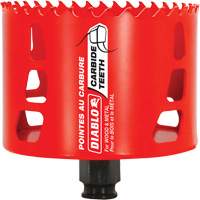 Wood & Metal Hole Saw, 3-5/8", 2-3/8" Depth of Cut, Carbide Seaboard Timber Mart