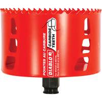 Wood & Metal Hole Saw, 4-1/4", 2-3/8" Depth of Cut, Carbide Seaboard Timber Mart