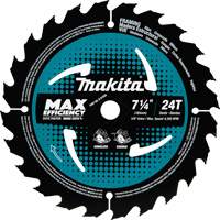 Carbide-Tipped Max Efficiency Framing Circular Saw Blade, 7-1/4", 24 Teeth, Wood Use Seaboard Timber Mart