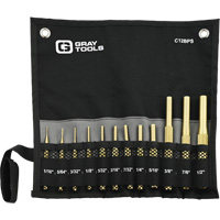 Brass Pin Punch Set, 12 Pieces Seaboard Timber Mart