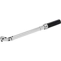 Micrometer Torque Wrench, Click, 3/8" Square Drive, 10.17 - 105.1 N.m/5 - 75 ft-lbs. Seaboard Timber Mart