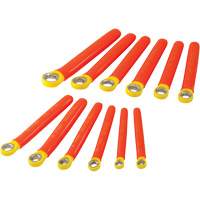 Jeu de cl&eacute;s polygonales m&eacute;triques isol&eacute;es &agrave; 12 pans, 1000 V, 12 Mcx Seaboard Timber Mart