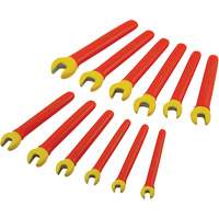 Jeu de cl&eacute;s ouvertes m&eacute;triques isol&eacute;es, 1000 V, 12 Mcx Seaboard Timber Mart