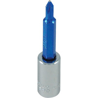 Blue Tip Screwdriver Bit, Phillips, #1, 1/4" Drive Seaboard Timber Mart