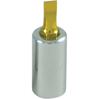 Gold Tip Screwdriver Bit, Slot, 13/64", 1/4" Drive Seaboard Timber Mart