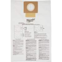 Sacs &agrave; poussi&egrave;re molletonn&eacute;s, 6 gal. US Seaboard Timber Mart