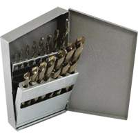 Triumph&reg; Jobber Length Drill Bit Set, 13 Pieces, High Speed Steel Seaboard Timber Mart