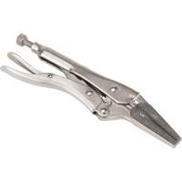 Locking Pliers with Wire Cutter, 6-1/2" Length, Long Nose Seaboard Timber Mart