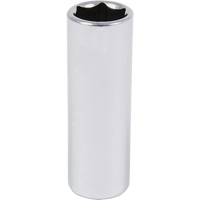 Chrome Socket, 9/16", 3/8" Drive, 6 Points, Deep Seaboard Timber Mart