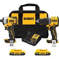 Atomic Cordless & Brushless Two-Tool Combo Kit, Lithium-Ion, 20 V Seaboard Timber Mart