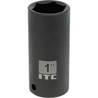 Socket, Impact, 1-1/8", 1/2" Drive, 6 Points Seaboard Timber Mart