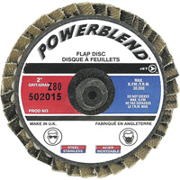 Disque &agrave; feuillets PowerBlend Roll-On, 2" x Type R, Grain Z80 Seaboard Timber Mart