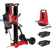 Ensemble sondeuse &agrave; carottage MX Fuel avec support Seaboard Timber Mart