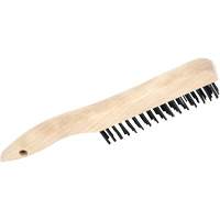 4SH Brosse &agrave; r&eacute;curer manuelle, Acier au carbone, 4 x 16 rangs de fils, Longueur 10" Seaboard Timber Mart